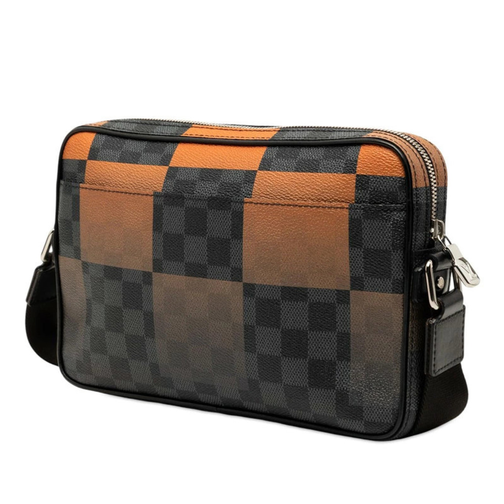Louis Vuitton Messenger Black Damier Crossbody Giant Graphite Alpha Shoulder